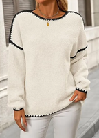 Cozy Pullover Sweater for Fall and Winter | Streetwear