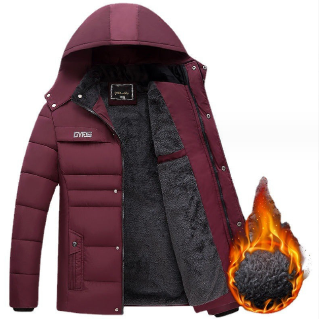 Men's Waterproof Lined Bomber Jacket (One Piece)