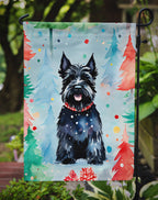 Scottish Terrier Christmas Garden Flag
