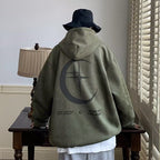 Men's Suede Hoodie - 2023 Fall Vintage Casual Wear | Streetwear