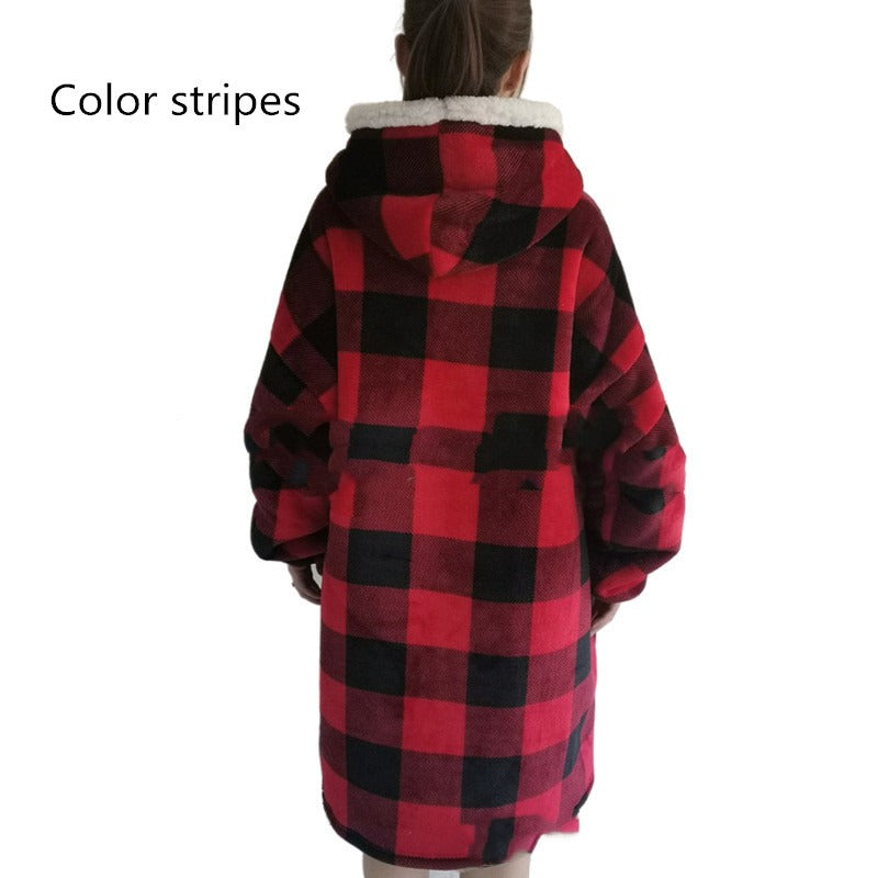 Outdoor Warm Cold-Proof Nightgown
