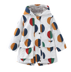 Children's Printed Parka Jacket with Hood (One Piece)