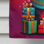 Affenpinscher Holiday Christmas House Flag