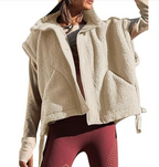 Women’s Sleeveless Vest Coat