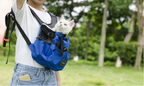 Pet Backpack for Dogs, Ventilated and Washable