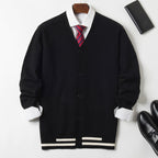 Casual Loose Fit Men's Jacket in Large Sizes