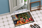 Dogue de Bordeaux Cozy Christmas Doormat