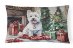 Westie Christmas Throw Pillow