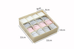 Foldable Mesh Storage Box for Lingerie and Socks