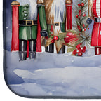 Christmas Nutcrackers Dish Drying Mat