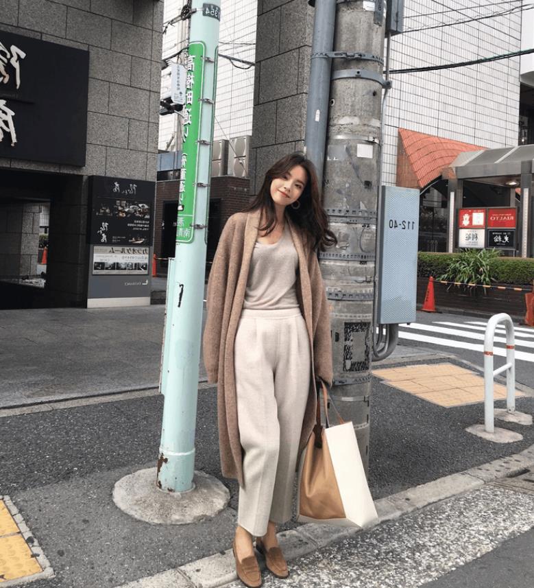 Women's Mid-Length Loose Large Sweater Coat