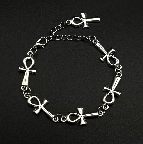 Gothic Vampire Cross Bracelet
