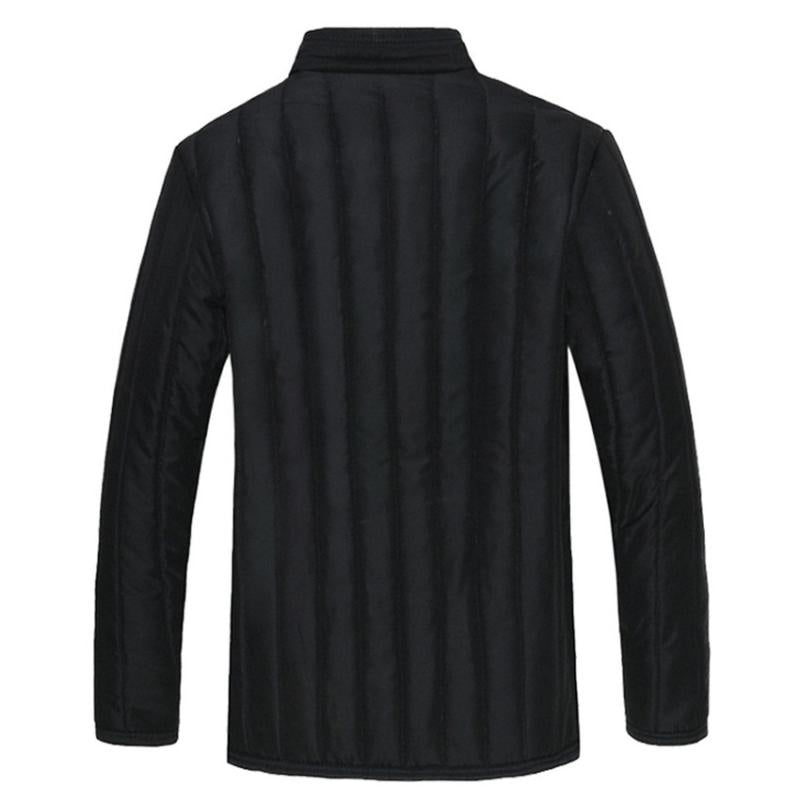 Winter Cotton-Padded Jacket for Middle-Aged Men (XL-4XL)