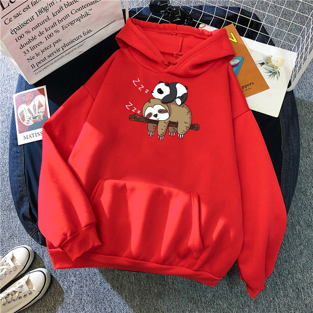 Women's Casual Pullover with Anime Print, Long Sleeve | Streetwear
