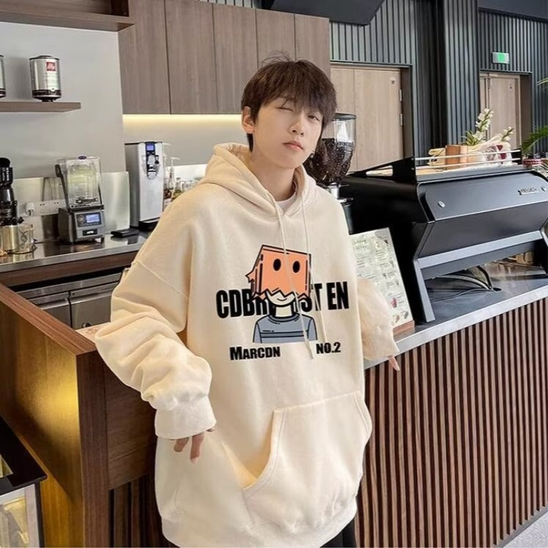 American Trend Streetwear Hoodie with Pocket for All | Streetwear