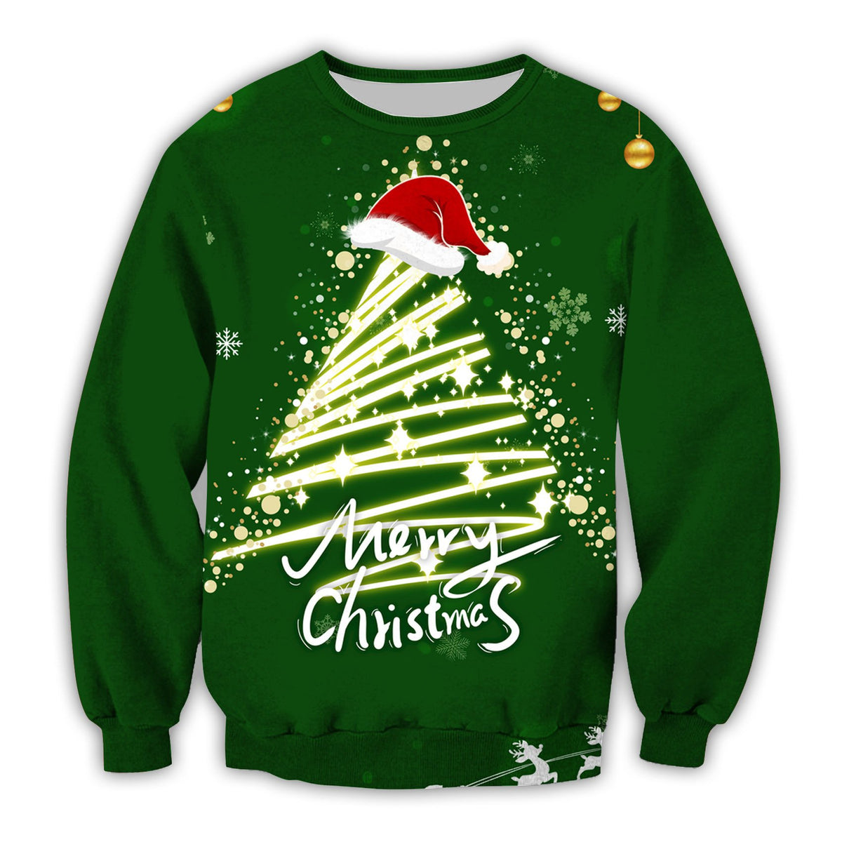 3D Digital Printed Christmas Hoodie | Streetwear