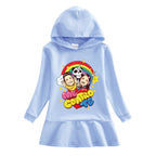Fashion Girls Cartoon Cotton Casual Hoodie | Streetwear