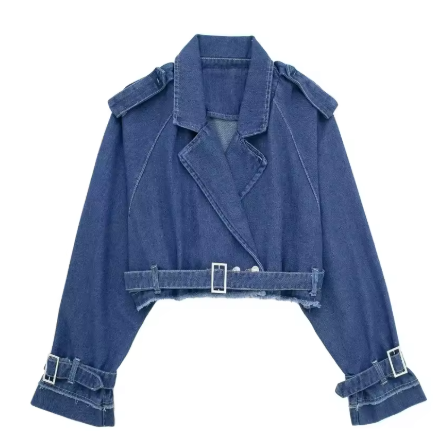 Women's Denim Short Jacket (Single Piece)