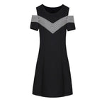 2019 Summer Women's Fashion Slim Fit Off-Shoulder Dress