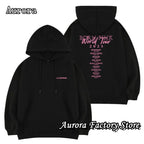 Black Pink Printed Hoodie for Men and Women - Casual Wear | Streetwear