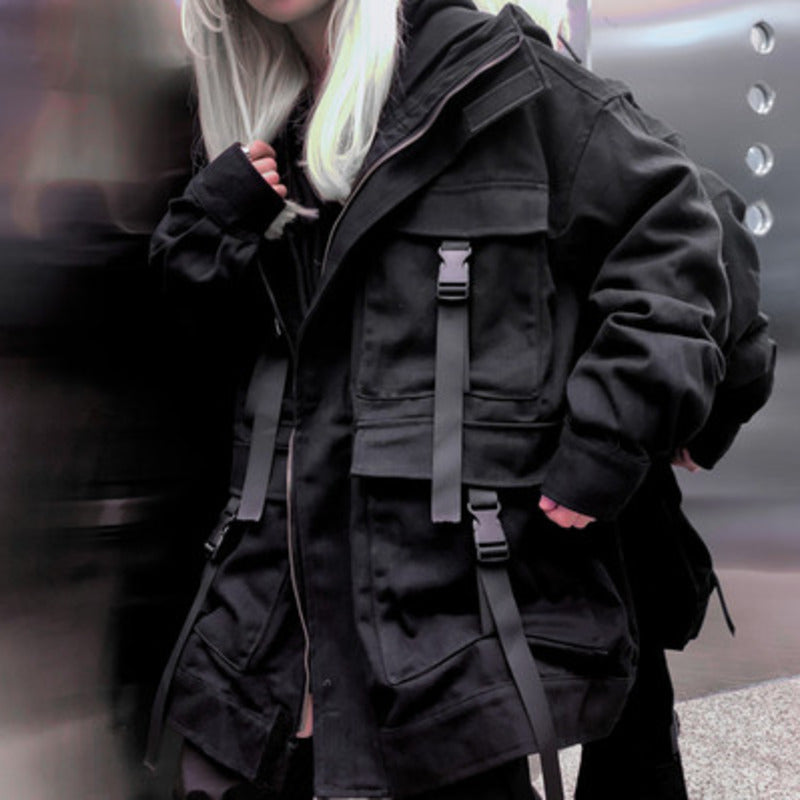 Women's Loose Multi-Pocket Versatile Autumn Jacket