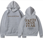Faith Over Fear Christian Hoodie | Faith Streetwear