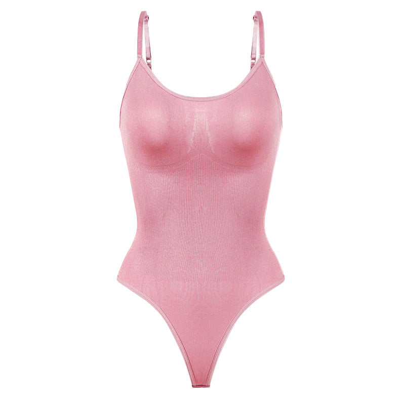 European Style Bodysuit with Backless Design