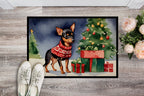 Miniature Pinscher Cozy Christmas Doormat