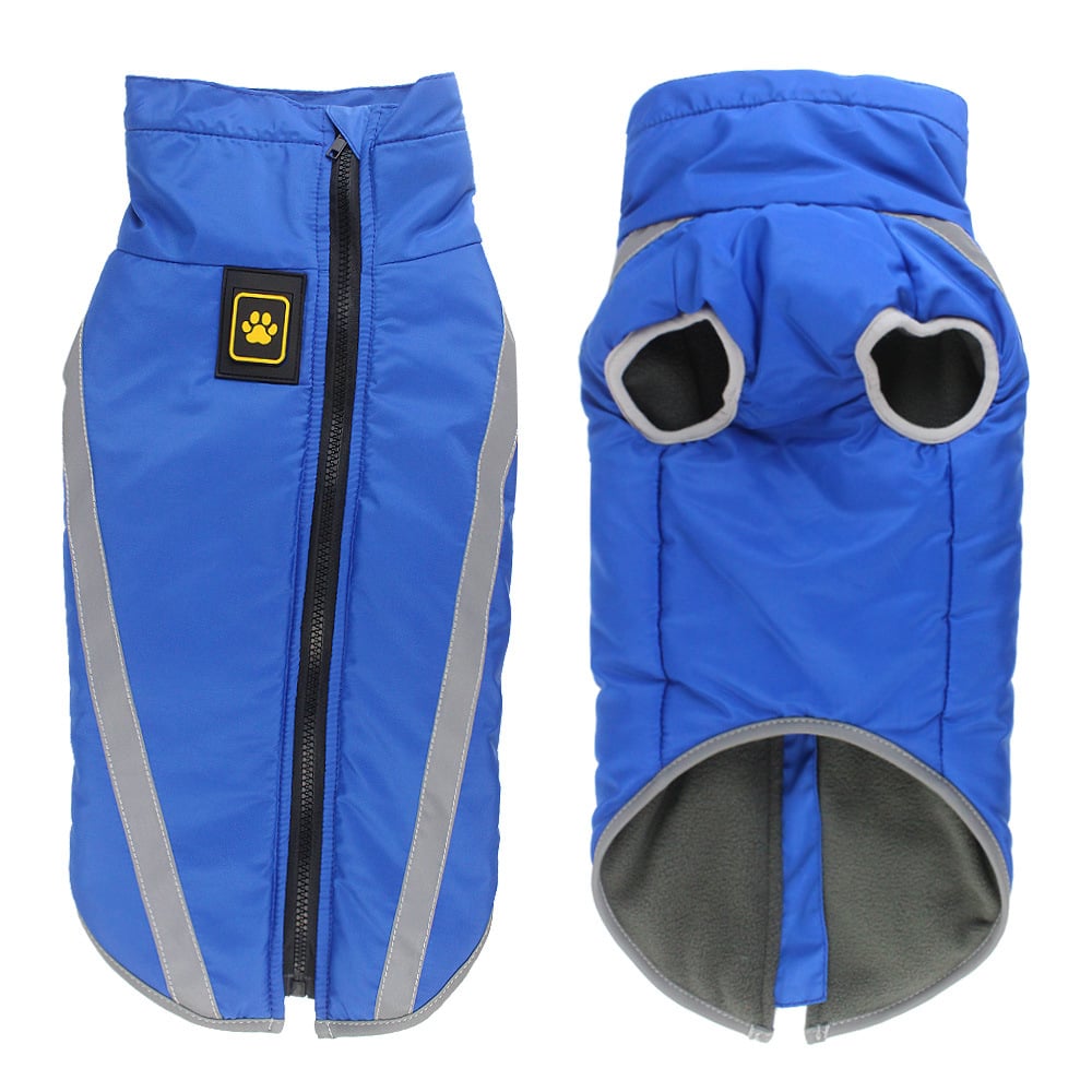 Reflective Padded Winter Jacket for Dogs