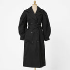 British Style Long Loose Over Knee Windbreaker