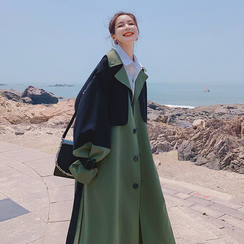 Mid-length Loose Fit Slim Coat Jacket