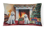 Komondor Cozy Christmas Throw Pillow