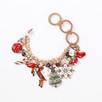 Factory Direct Christmas Bracelet with Snowflake Design
