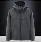 Men's Plush Fleece Jacket Sweater Coat