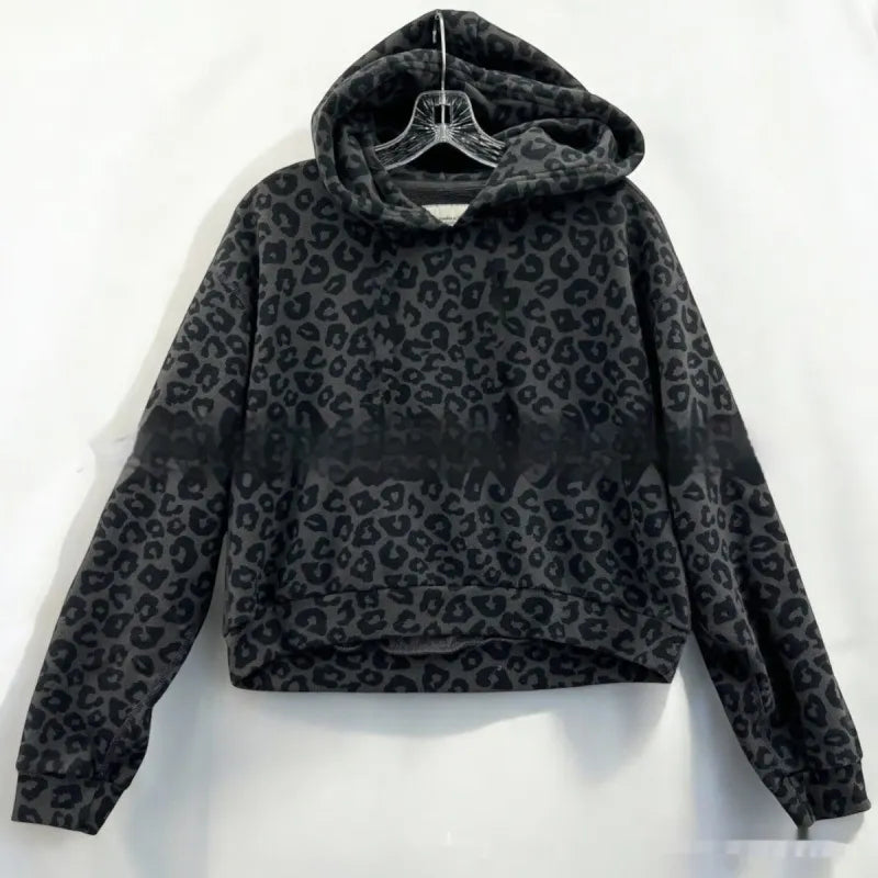 Leopard Print Hoodie | Streetwear