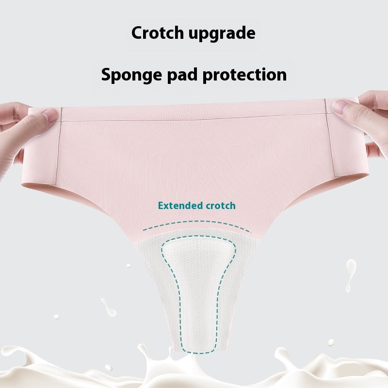Seamless Mid-Waist Yoga Thong