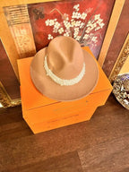 Wool Jazz Fedora Hats | Embroidered Cap