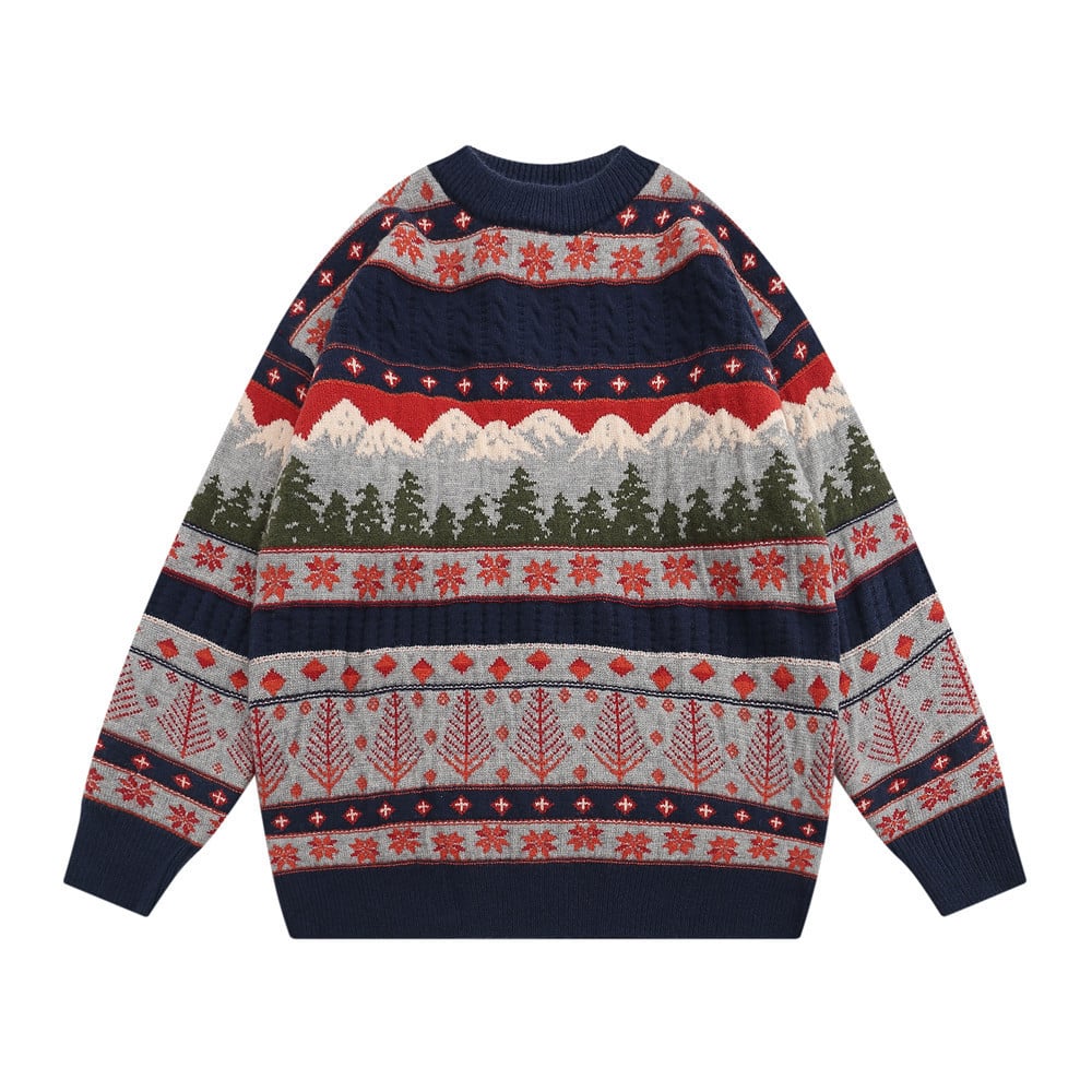 Loose Pullover Long-Sleeved Knitwear - European & American | Streetwear