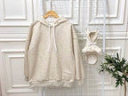 Cute Bear Ear Pet Hooded Sweater for Parent-Child
