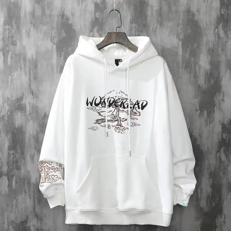 Men's Fleece Hoodie - Harajuku Style Streetwear Jacket | Streetwear