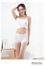 4Pcs Women's Ice Silk Fast-Drying Seamless Shorts Set