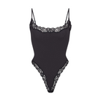 Strappy Lace One-Piece Open Crotch Bodysuit – Comfortable Lingerie