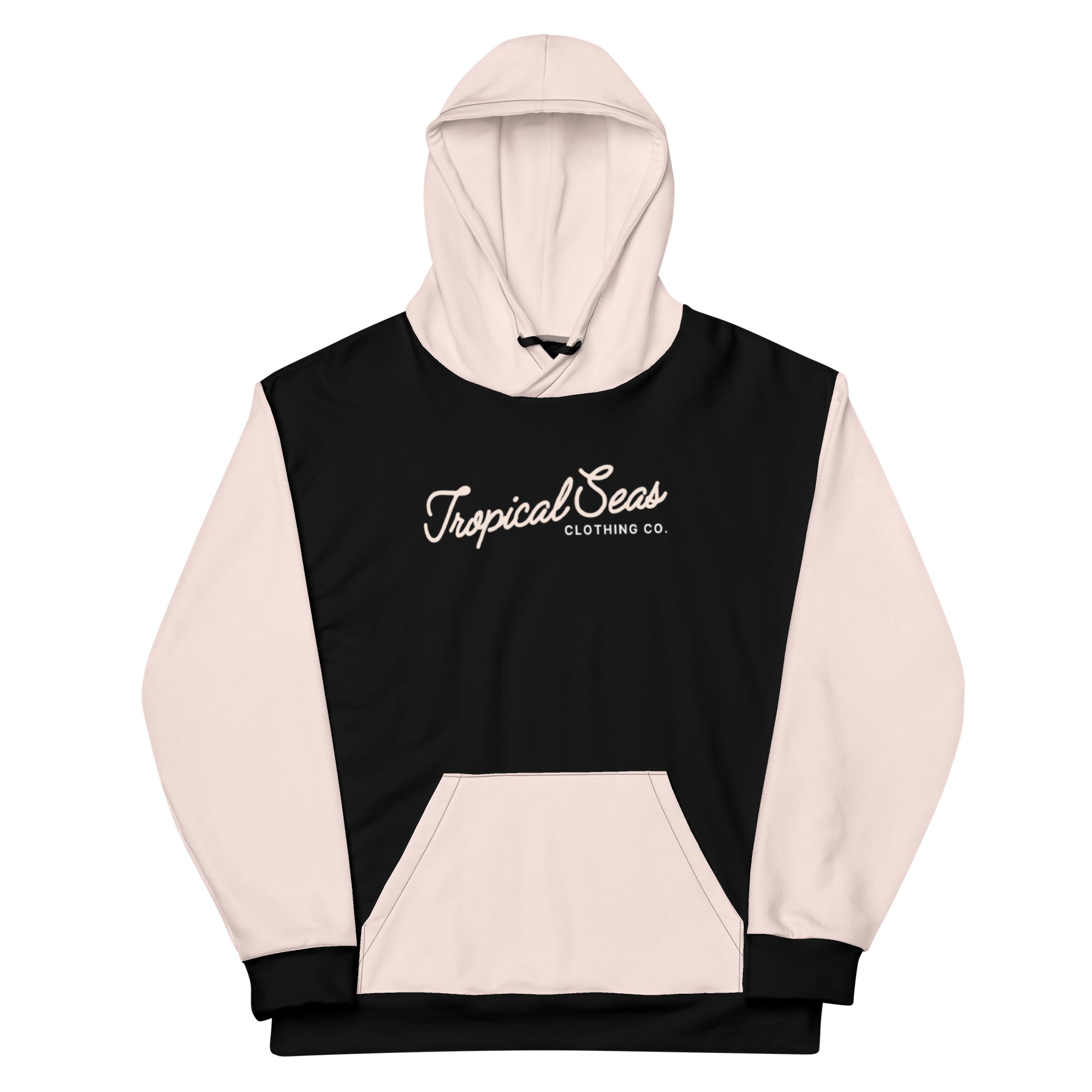Pink Sand Two-Toned Tropical Seas Hoodie | Streetwear