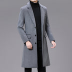 Men's Casual Plus Cotton Long Coat