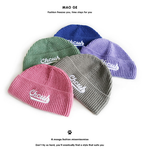 Embroidered Letter Knitted Beanie for Women | Embroidered Cap