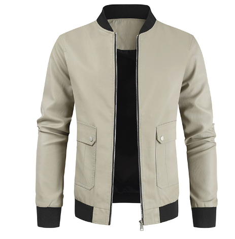 Zirman Men's Jacket with Zipper (One Piece)