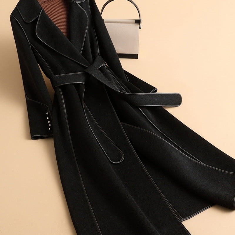 High-End Women's Fashion Woolen Coat