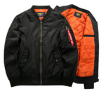 2021 Men's Casual Plus Size Bomber Jacket