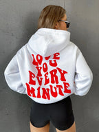 Loose Hooded Sweater for Women - European and American Style