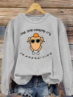 Thanksgiving Sweatshirt Inspired by Friends Turkey Episode | Streetwear